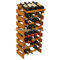 Шкаф вина пола изготовленной на заказ рекламы розницы винного магазина выставочной витрины вина деревянный поставщик