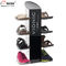 Дисплей ботинок металла выставочной витрины магазина обуви пути приспособлений 4 магазина одежды поставщик