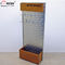 Подгонянные свободные стоящие выставочные витрины Slatwall с хранением в деревянном металле поставщик