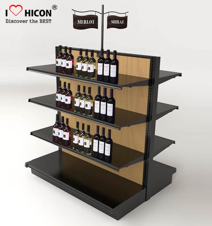 Коммерчески стеллажи для выставки товаров вина и шельвинг ликера для магазинов вина/магазинов