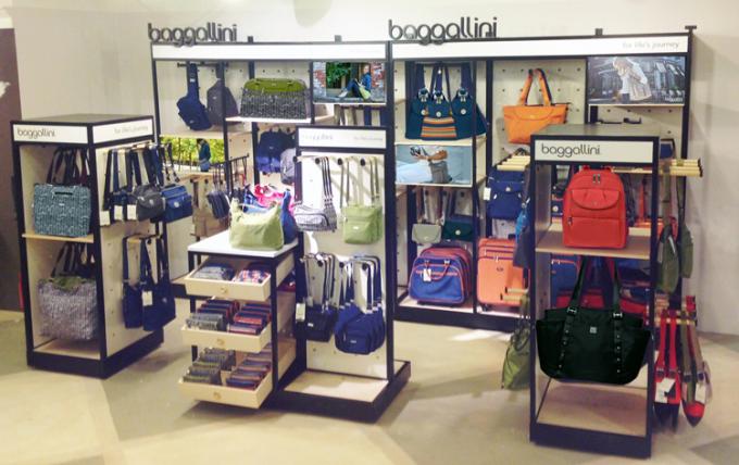 Дизайн полки дисплея сумки приспособлений магазина одежды потребителей захвата для сумок