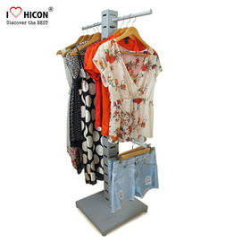 Китай Шкаф одежды древесины металла пола дисплеев товара попа магазина одежды для продажи поставщик