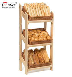 Китай Розничный пол стоя деревянная выставочная витрина хлеба для магазина/продовольственных магазинов пекарни поставщик