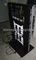 Черные блоки индикатора счетчика металла 4 выставочной витрины магазина крышек шоу держателей поставщик