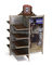 Shelving 4 Freestanding рекламы деревянный - подгонянные шкафы одежды путя розничные поставщик