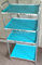Магазин розничной торговли репеллента показывает 4 - полка дисплея металла слоя напудренная синью поставщик