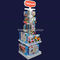 4 - Дисплей продукта магазина розничной торговли полки дисплея игрушки крюка пути верхней деревянной покрашенный белизной поставщик