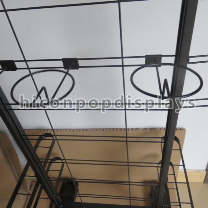 Розничные стеллажи для выставки товаров металла/стойка стеллажа для выставки товаров зонтика настила