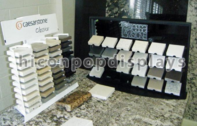 Стеллажи для выставки товаров керамической плитки Countertop водоустойчивые для выставочного зала